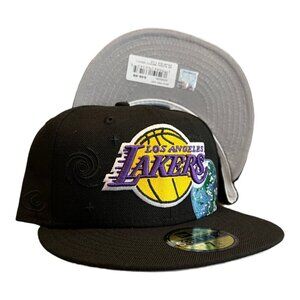 New Era Los Angeles Lakers Global World Pack 59FIFTY Fitted Hat